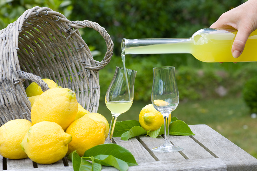 Italienischer Likör: Limoncello