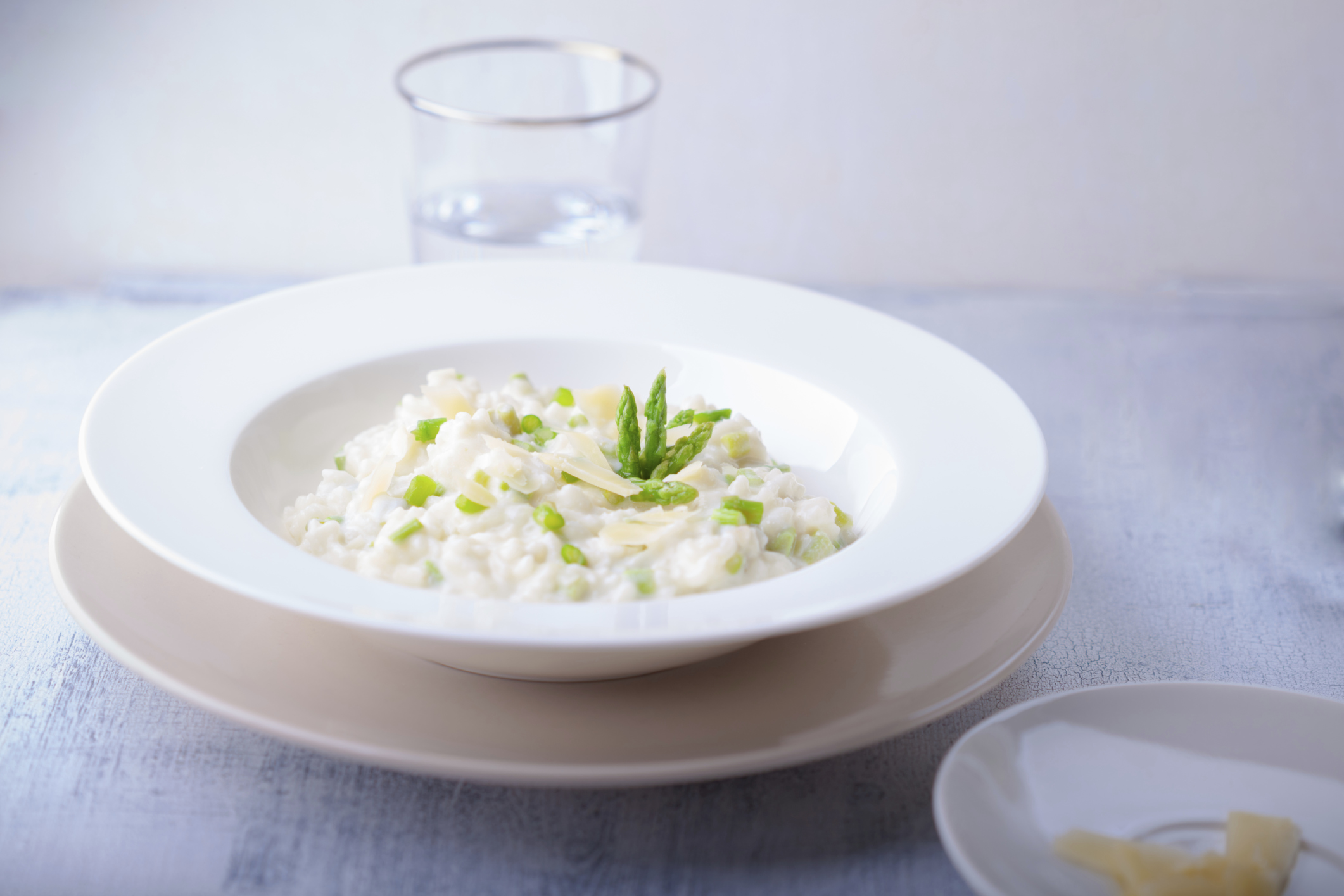 Feines Spargelrisotto