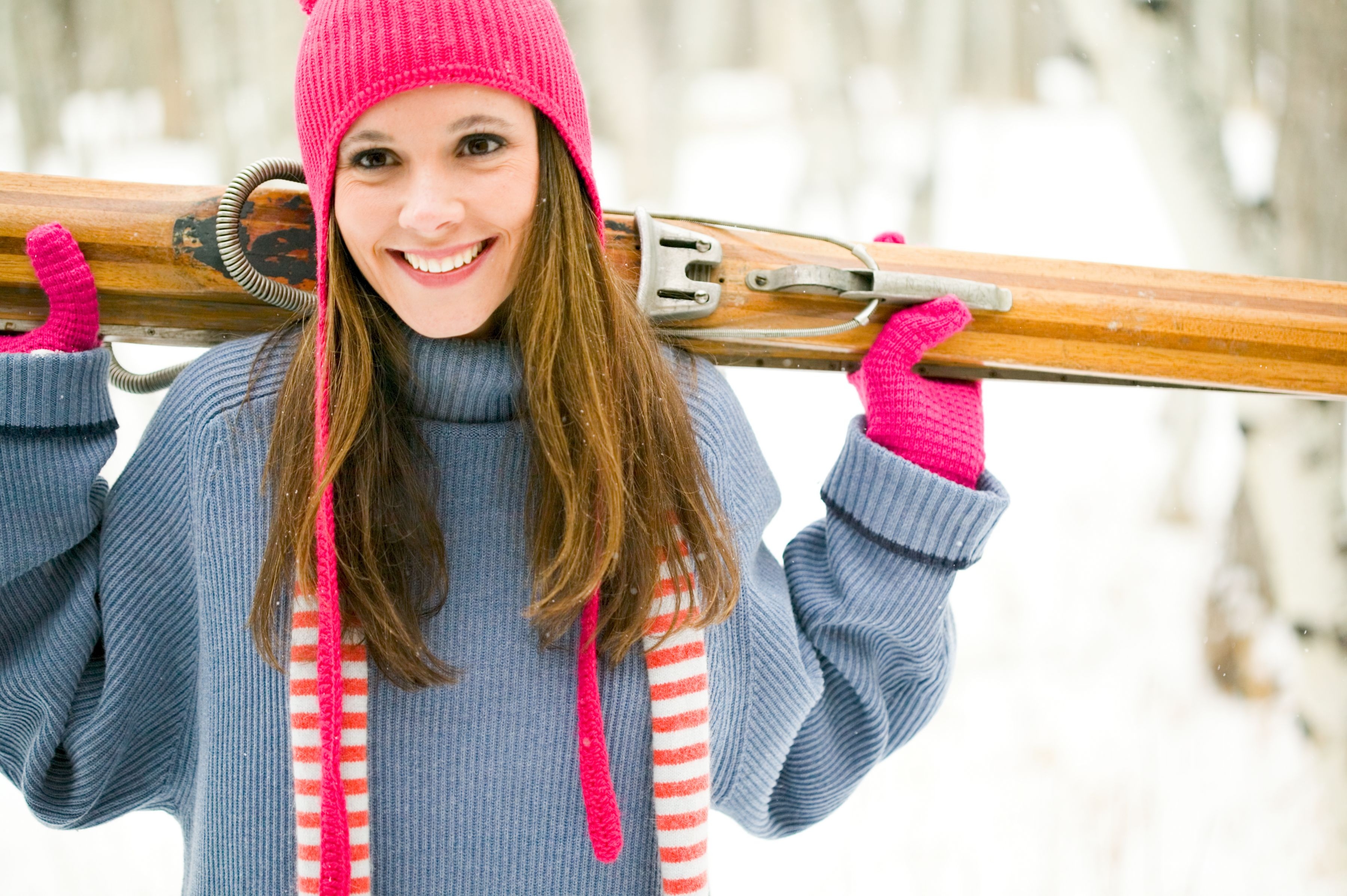 Wintersport Skifahren