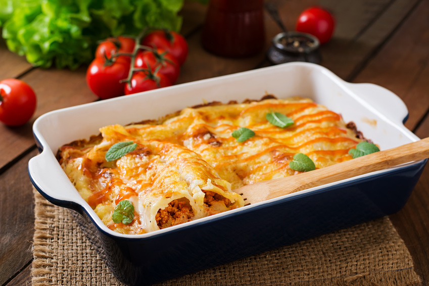 Rezept für Cannelloni alla Siciliana: Eine runde Sache aus dem Ofen