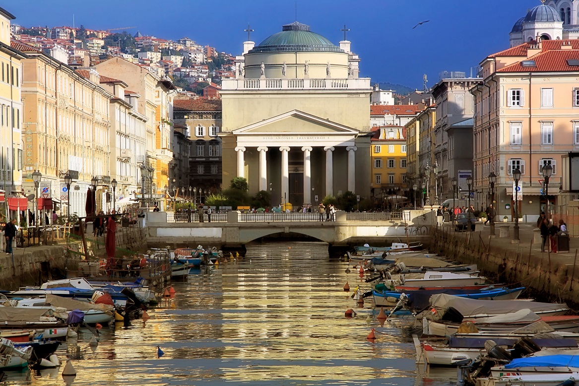 Blick anf den Canal Grande und die Sant’Antonio Taumaturgo