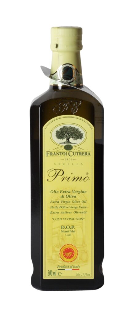 Olio Extra Vergine di Oliva Primo DOP von Frantoi Cutrera aus Sizilien