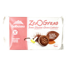 ZeroGrano Frollini al Cacao e Crema Vaniglia 160 g