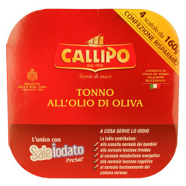 Tonno all'Olio di Oliva 4 x 160 g