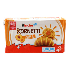 Kornetti Pesca e Albicocca 252 g