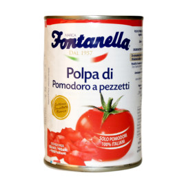 Polpa di Pomodoro a Pezzetti 400 g