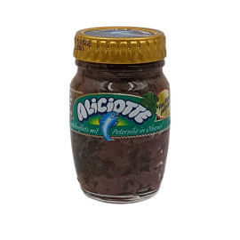 Filetti di Alici con Prezzemolo in Olio di Oliva 90 g