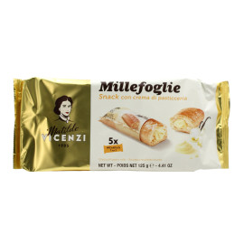 Millefoglie Snack con Crema di Pasticceria 125 g