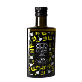 Condimento a Base di Olio Extra Vergine di Oliva Aglio Fresco 200 ml