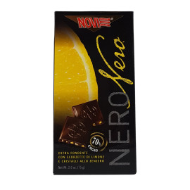 Cioccolato Nero Limone e Zenzero 75 g