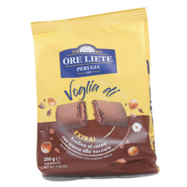Voglia di Frollino al Cacao con Crema alla Nocciola 200 g