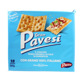 Gran Pavesi Cracker Non Salati 560 g