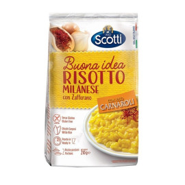 Risotto Milanese con Zafferano ambrato - senza Glutine 210 g