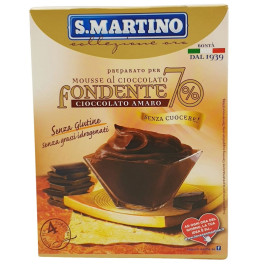 Preparato per Mousse al Cioccolato Fondente Cioccolato Amaro 115 g 