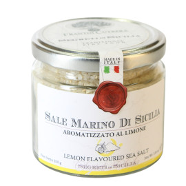 Sale Marino di Sicilia Aromatizzato al Limone 200 g