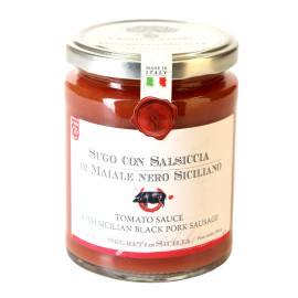 Sugo con Salsiccia di Maiale Nero Siciliano 290 g