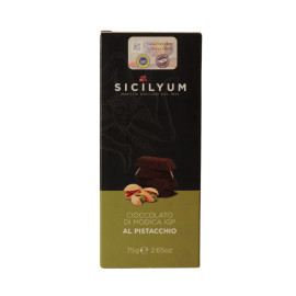 Cioccolato di Modica IGP al Pistacchio 75 g