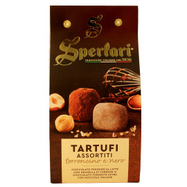 Tartufi Assortiti Torroncino e Nero 160 g