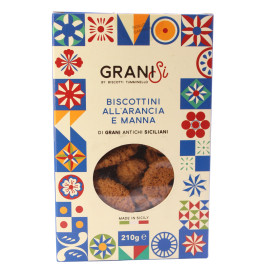 Biscottini all´Arancia e Manna 210 g