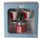 Set Mini Express Espressokocher 2 Tassen